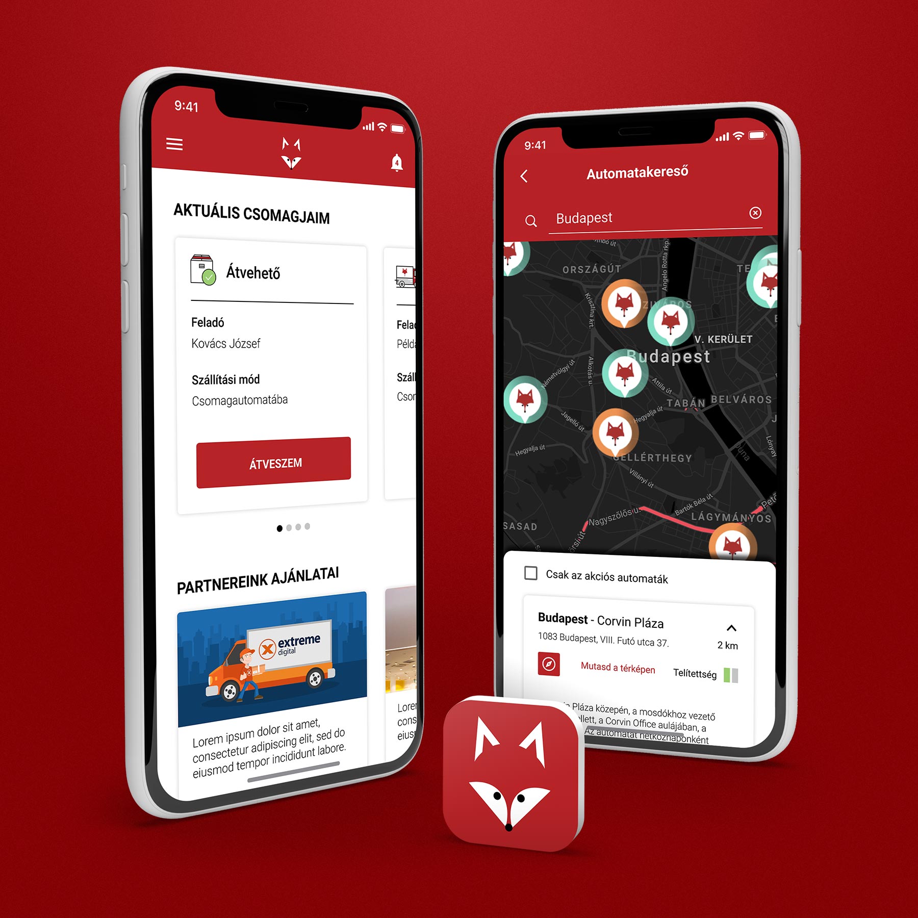 Zengo - FOXPOST mobile application